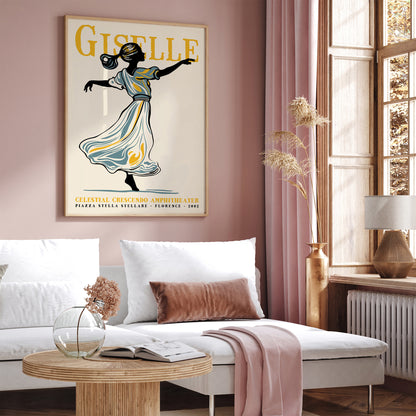 Giselle 2002 Ballerina Retro Prints