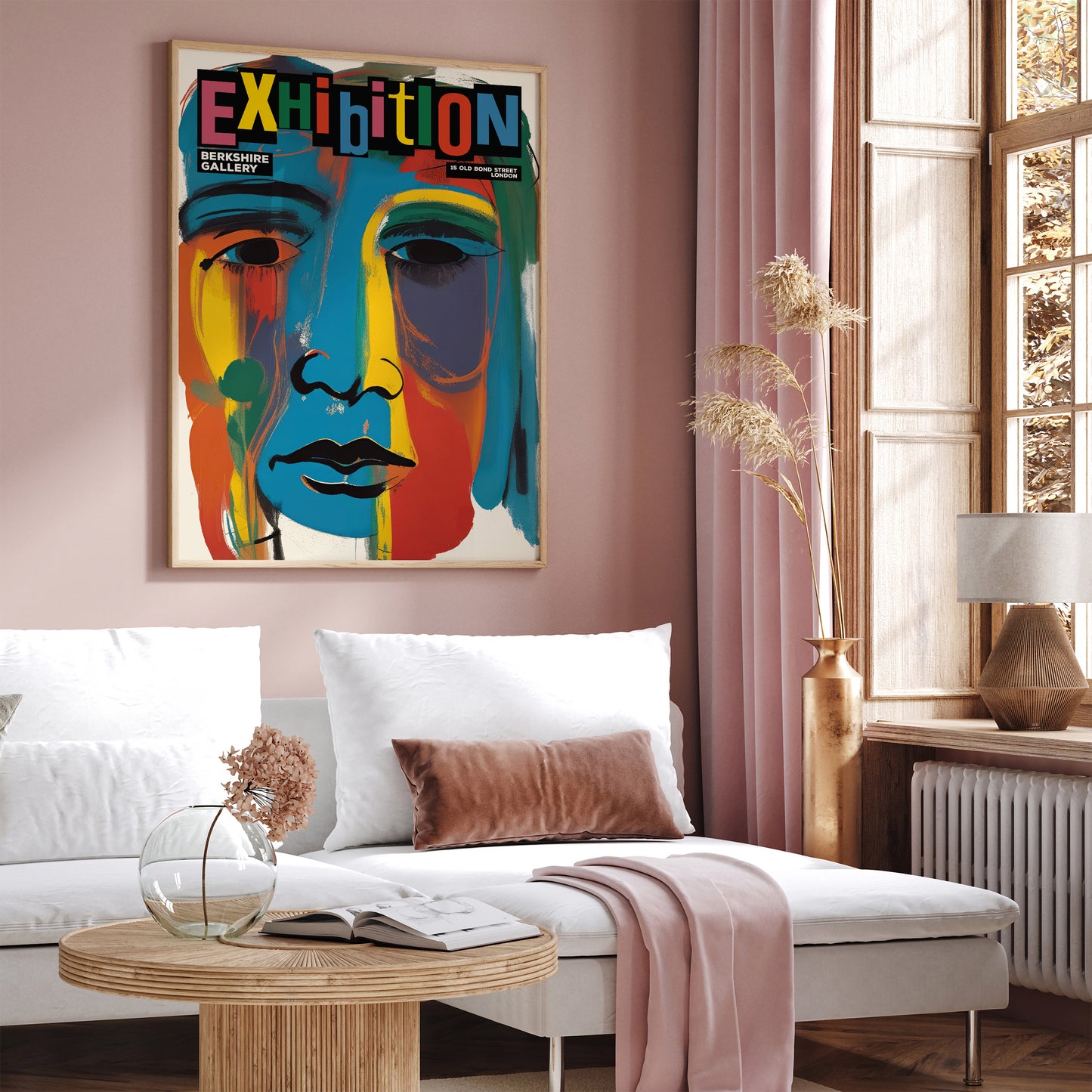 Art Exhibition Artistic Wall Art Print