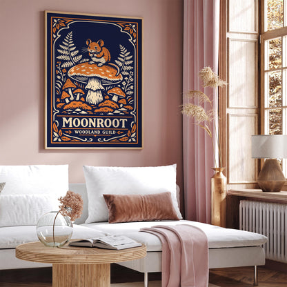 Moonroot Woodland Guild Poster