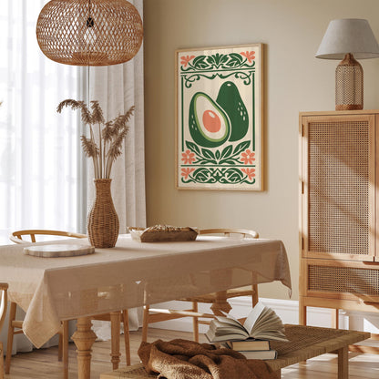 Avocado Poster – Kitchen Wall Art