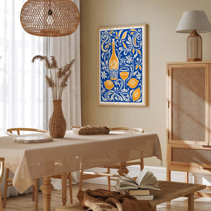 Limoncello Drink Poster