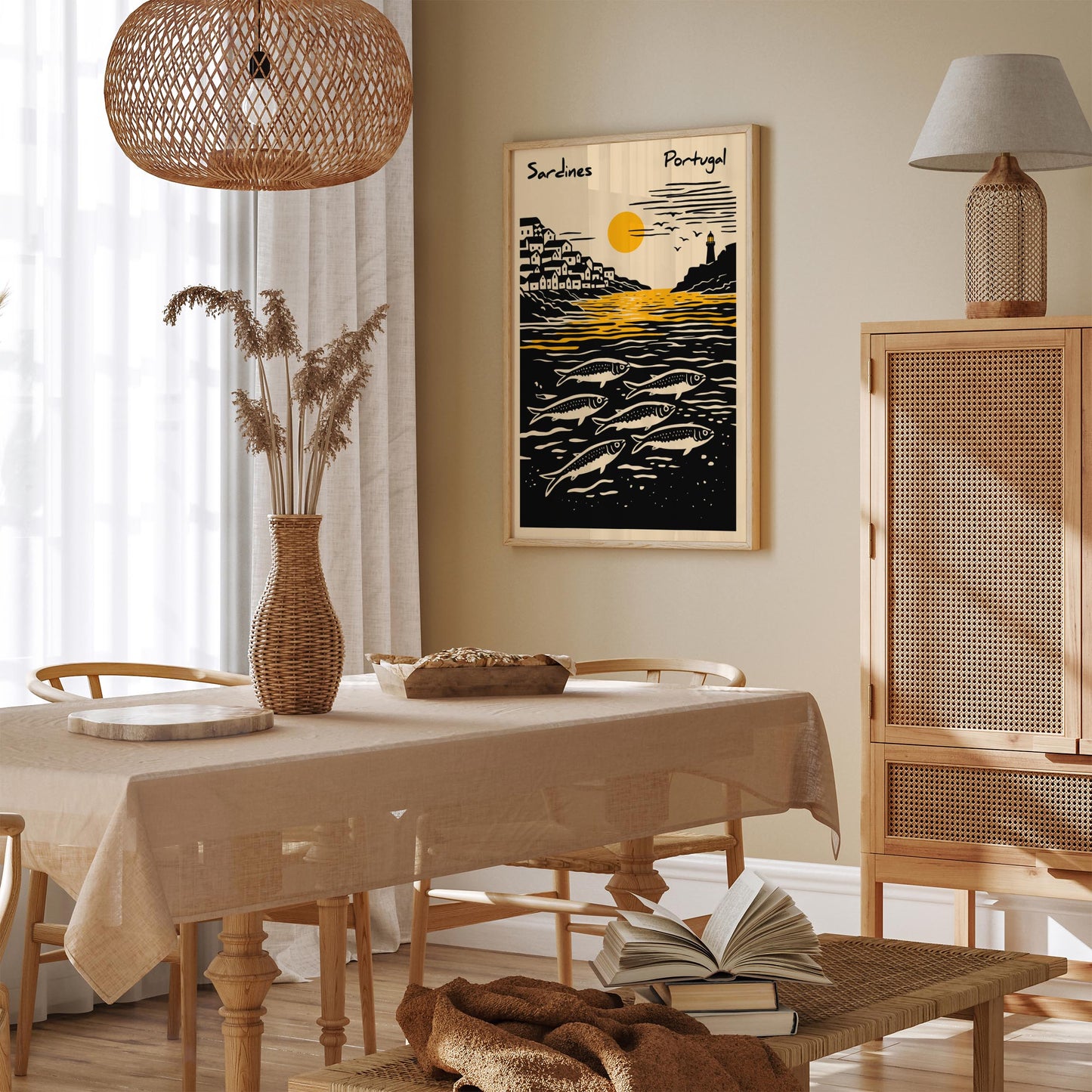 Sardines Portugal Wall Art Print 2026
