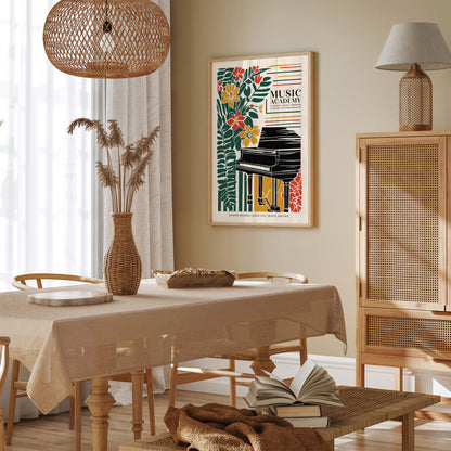 Music Academy Elegant Art Print