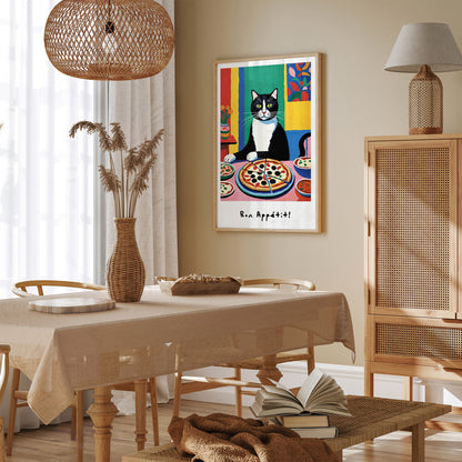 Bon Appétit Pizza Lovers Poster