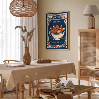 Oranges Fruit Poster