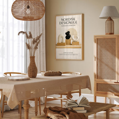 Scandinavian Modern Exhibition Poster