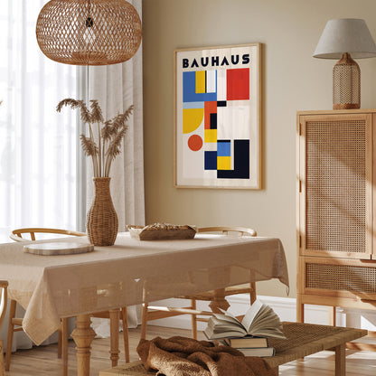 Bauhaus Minimalist Poster