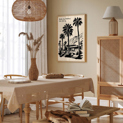Vista Las Palmas Palm Springs Poster