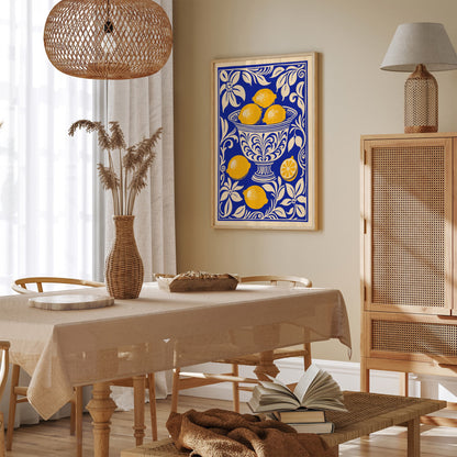Lemons Kitchen Wall Decor Poster