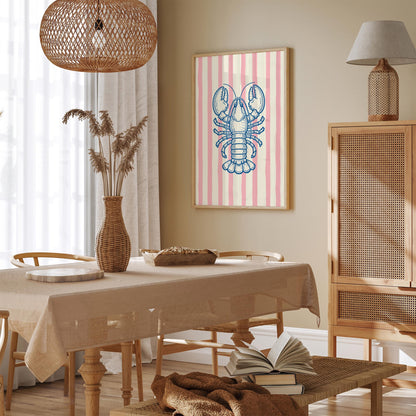 Lobster Kitchen Art Poster