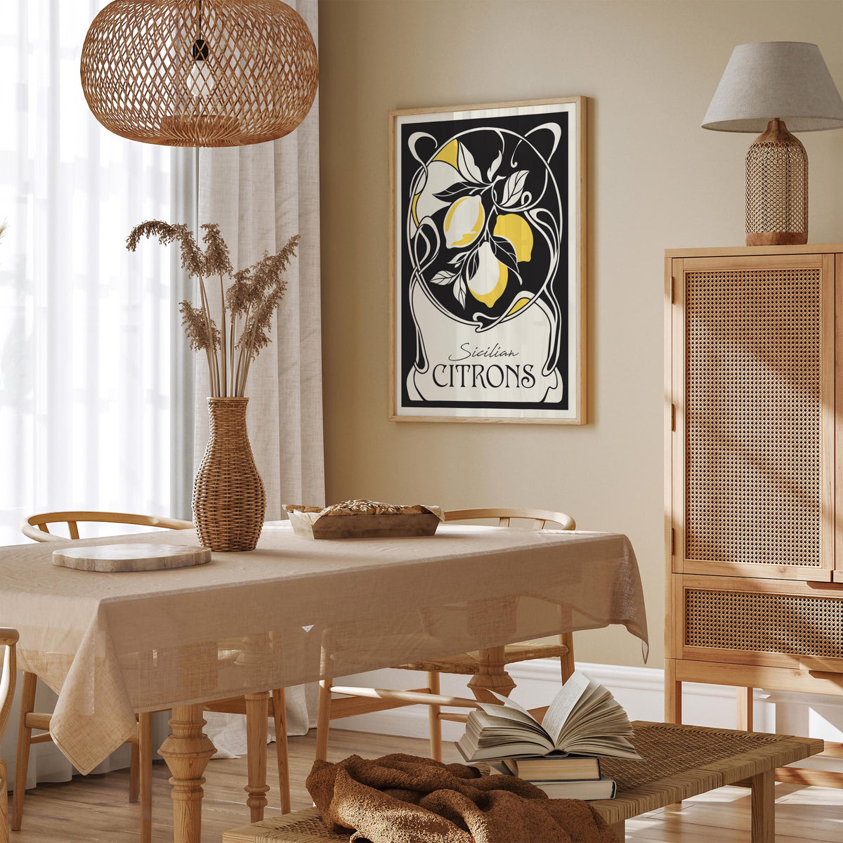 Sicilian Lemon Poster