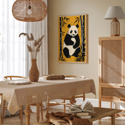 Giant Panda Art Print