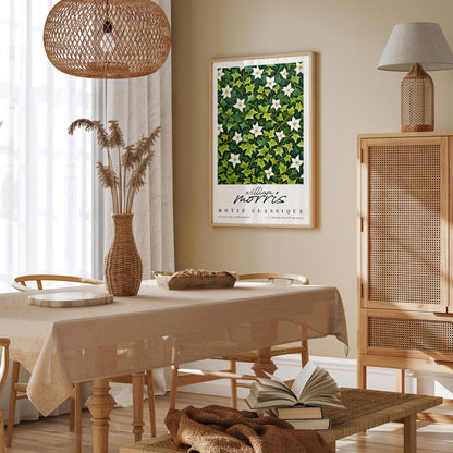 Nature's Tapestry: William Morris Floral Poster