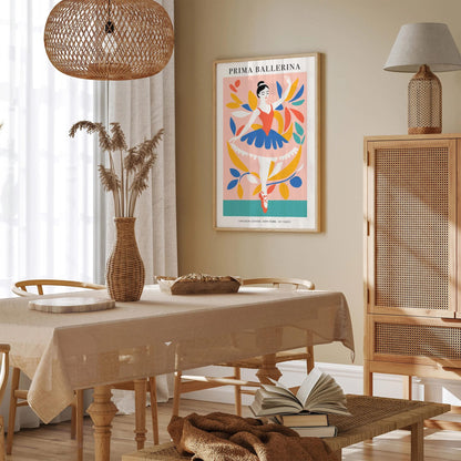 NYC Ballet Poster – Prima Ballerina Dance Print