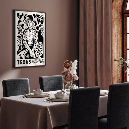 Texas Country Festival 1995 Poster