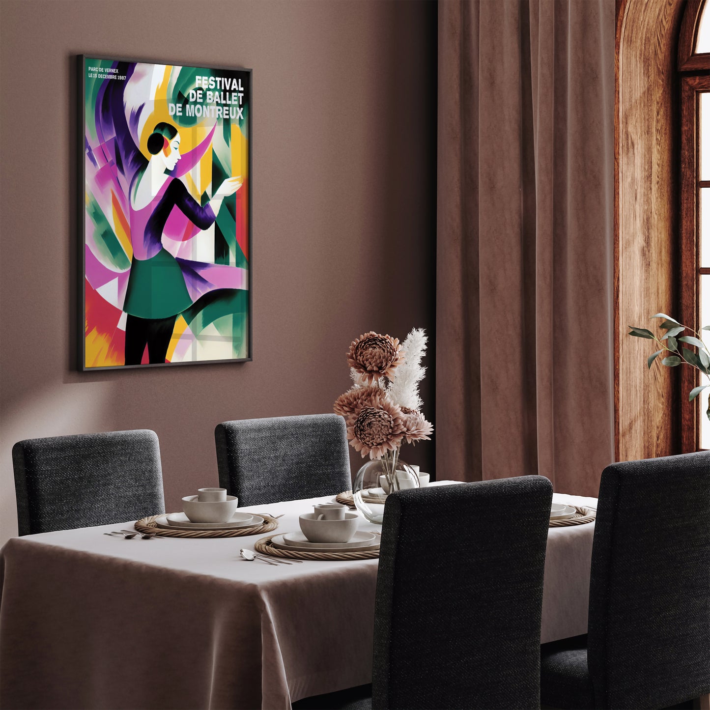 Festival De Ballet French Ballerina Poster