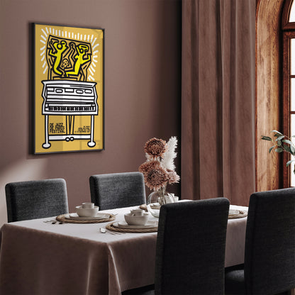 De Jazz De Paris 1997 Retro Poster