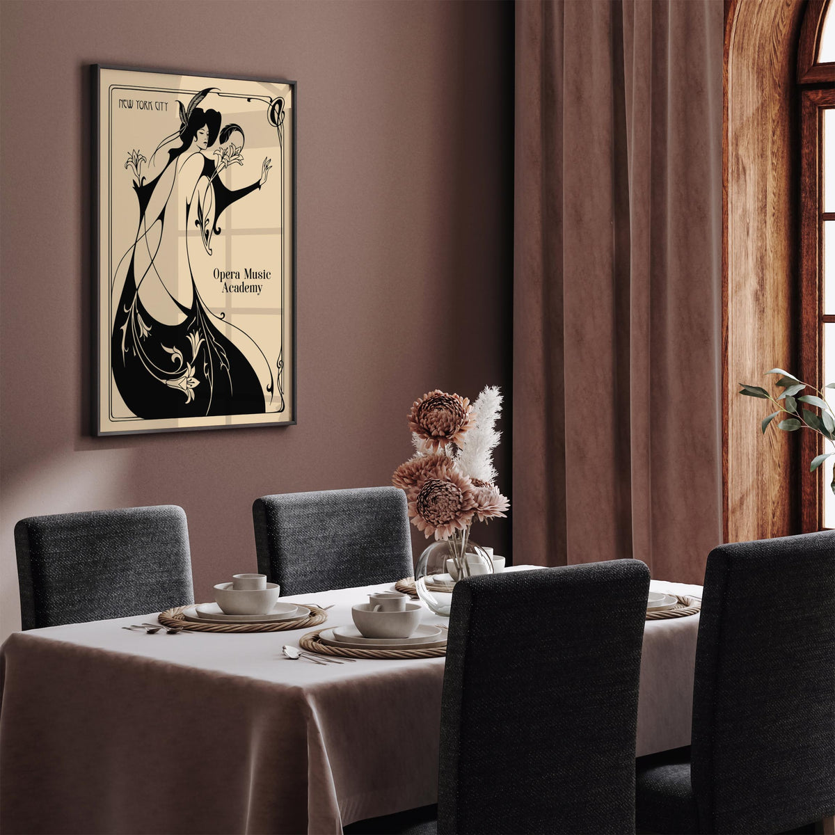 Opera Music Academy NYC Art Poster