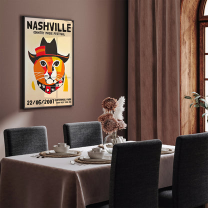 Nashville Country Music Festival Poster