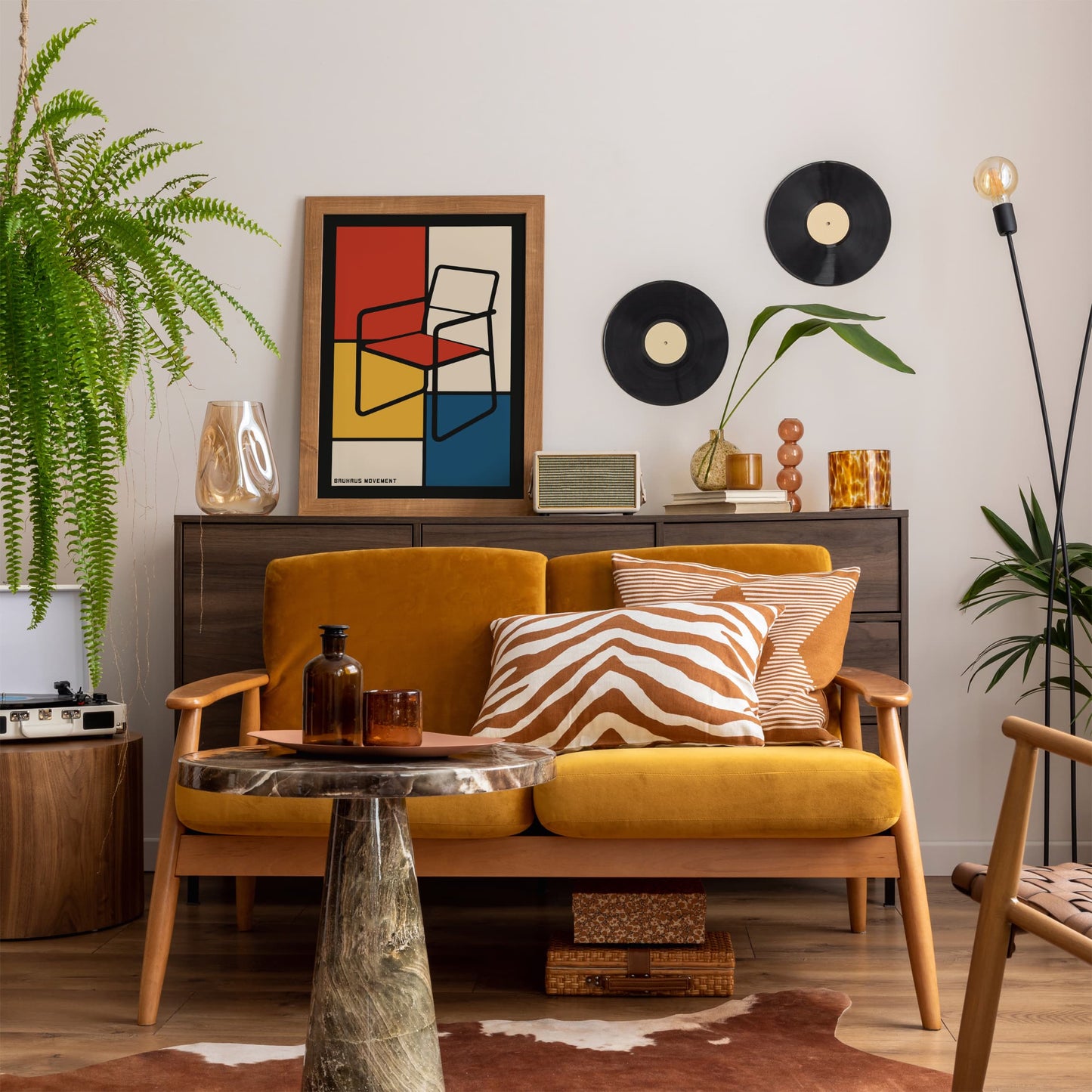 Bauhaus Movement Chair Poster