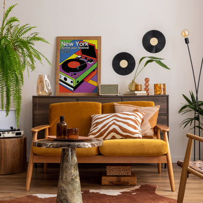 New York Street Jazz Festival Poster