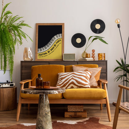 Minimal French Jazz Festival Poster