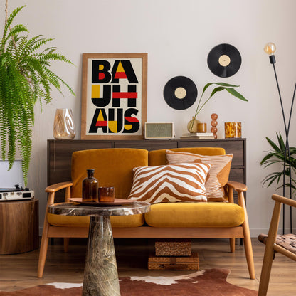Bauhaus Modern Typography Art Poster