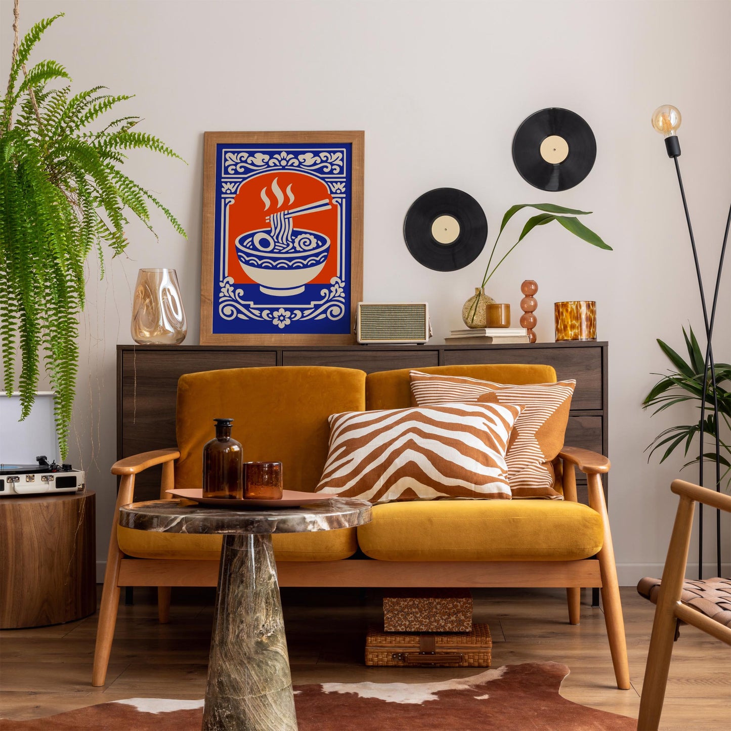 Ramen Bowl Poster - Japanese Food Wall Art
