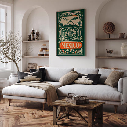 Mexico Travel Poster 2026 – Mexico Wall Art