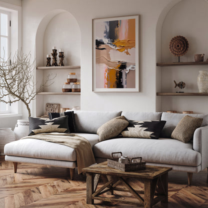 Vibrant Abstract Canvas - Modern Home Decor