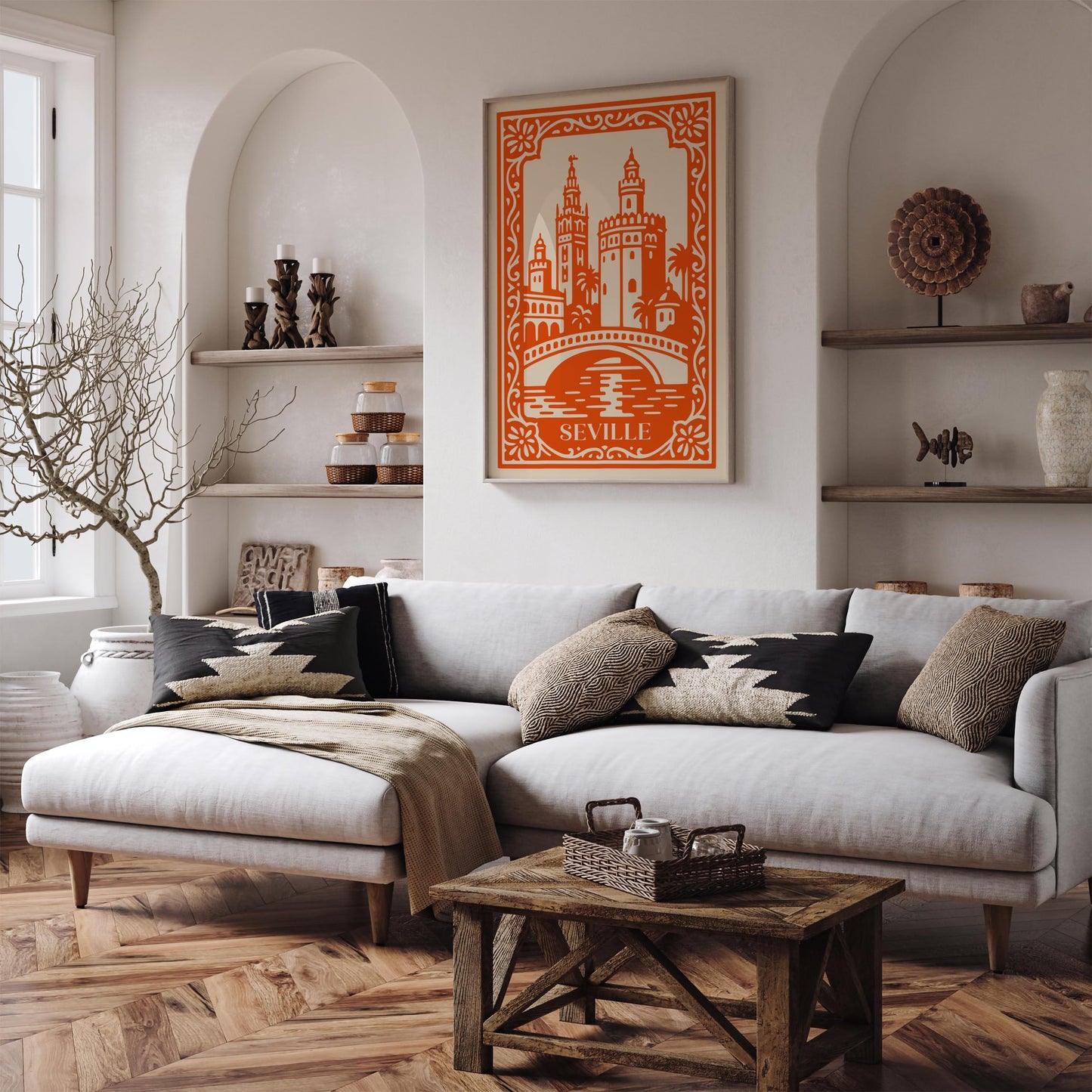 Orange Seville Travel Poster.jpg