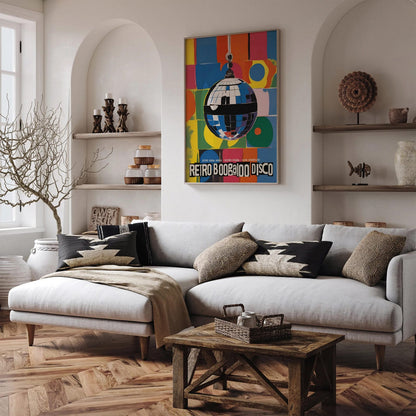 Retro Boogaloo Disco Pop-Art Poster