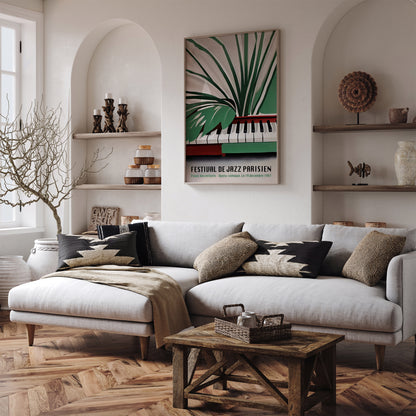 Retro 1997 Paris Jazz Festival Poster