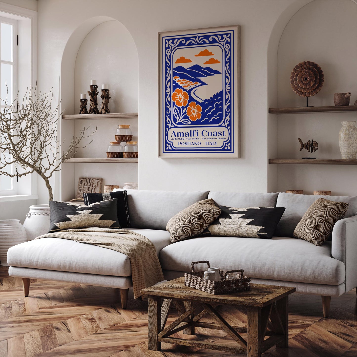 Amalfi Coast Positano Italy Poster 2026