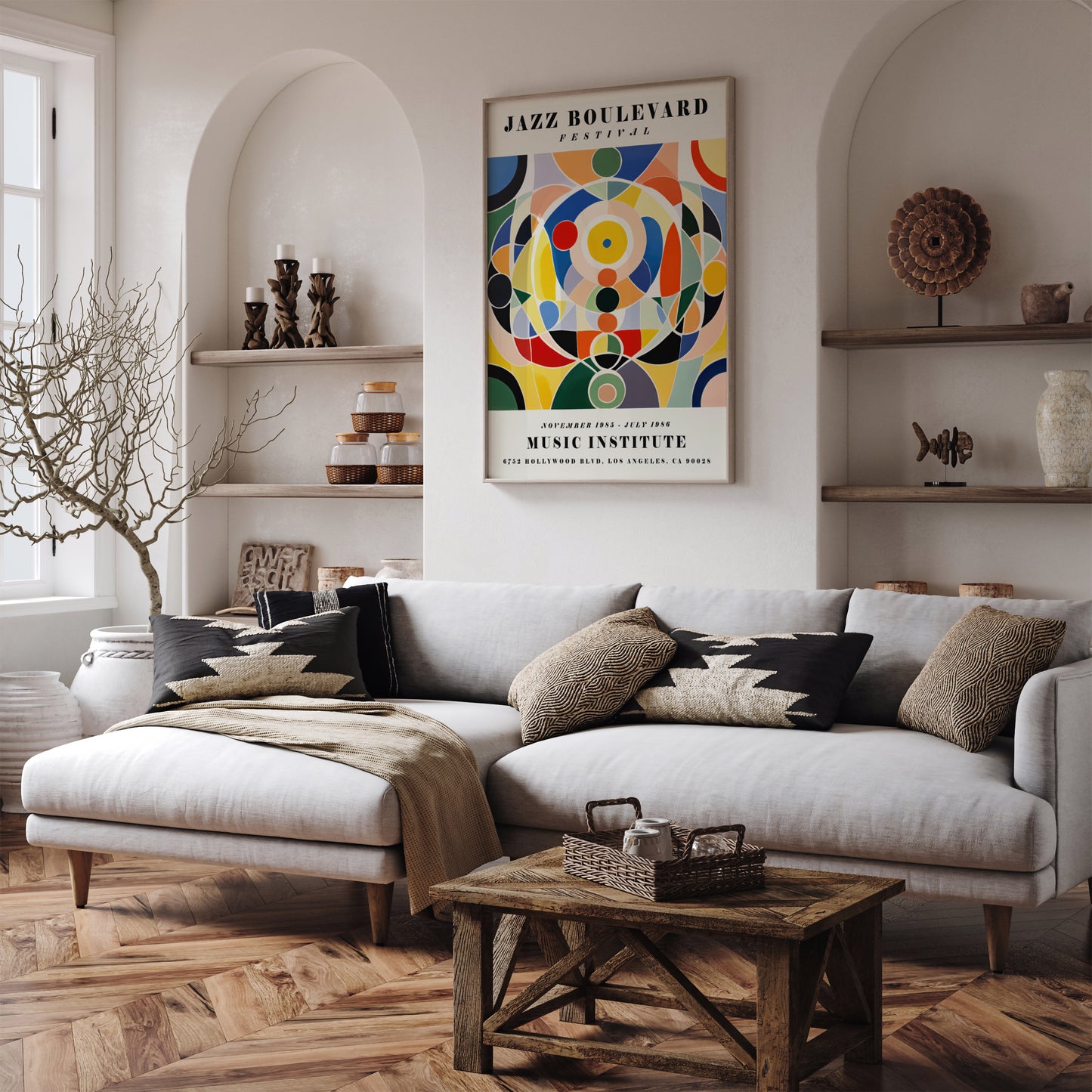 Jazz Festival Los Angeles Poster