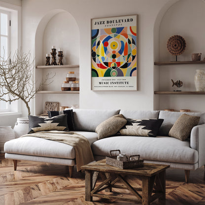 Jazz Festival Los Angeles Poster