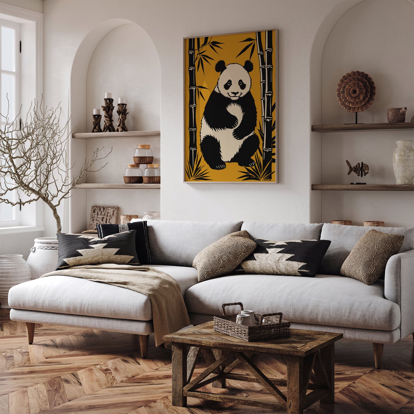 Giant Panda Art Print