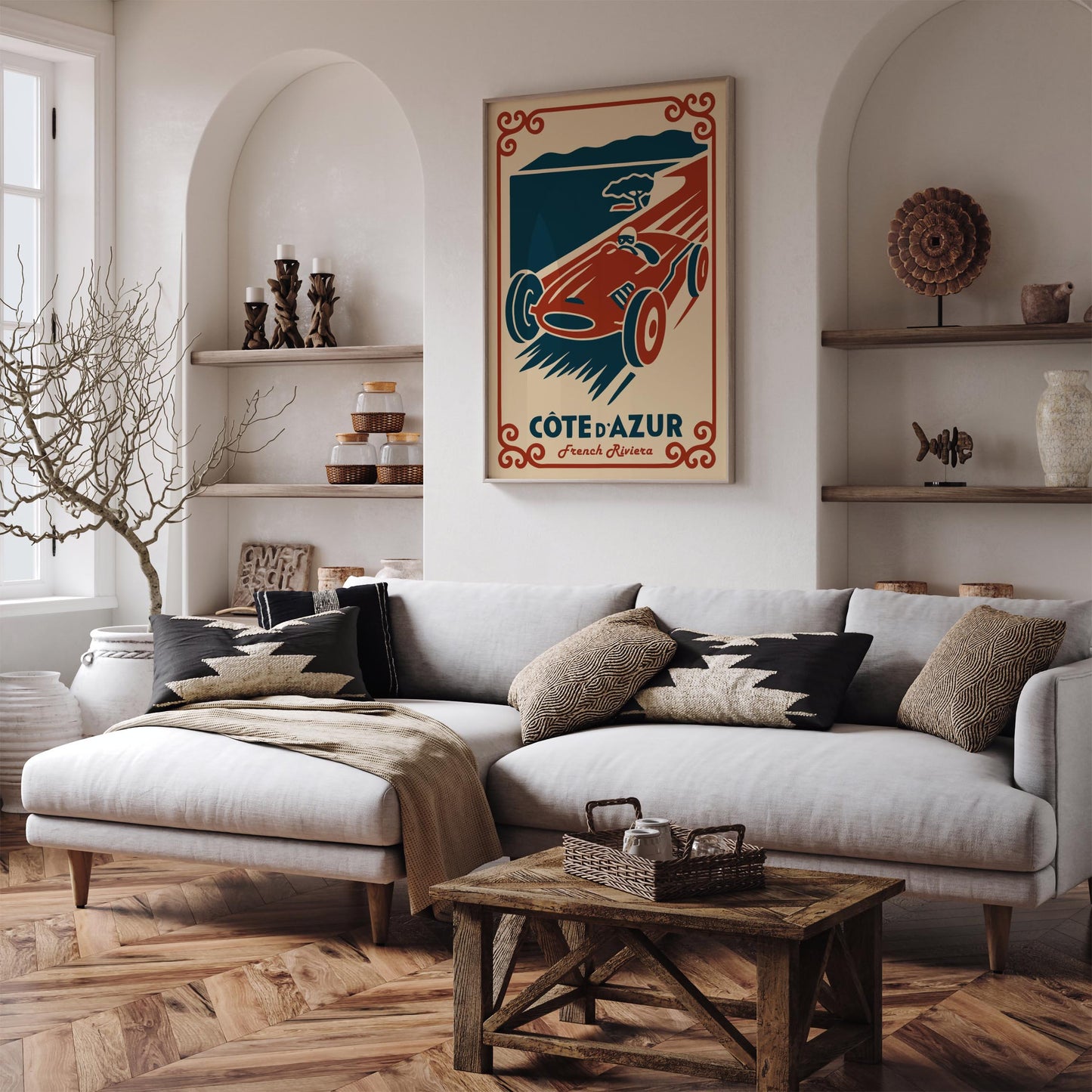 Cote d Azur French Riviera Poster