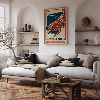 Cote d Azur French Riviera Poster