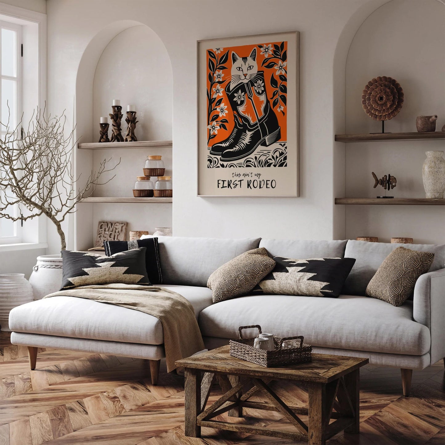 This Ain't My First Rodeo Poster