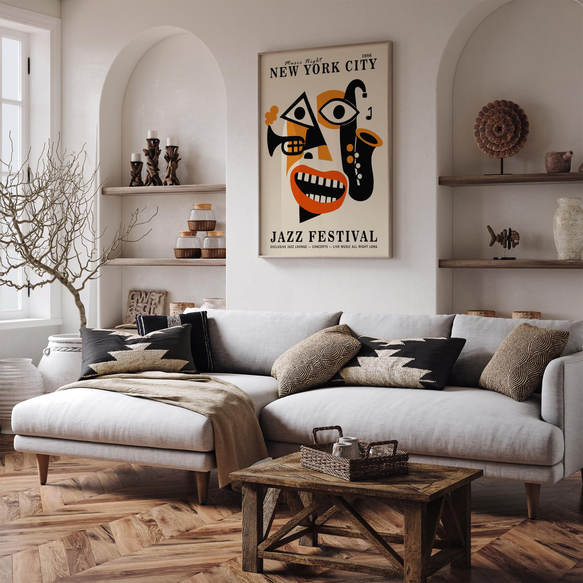 Jazz Night Music Poster