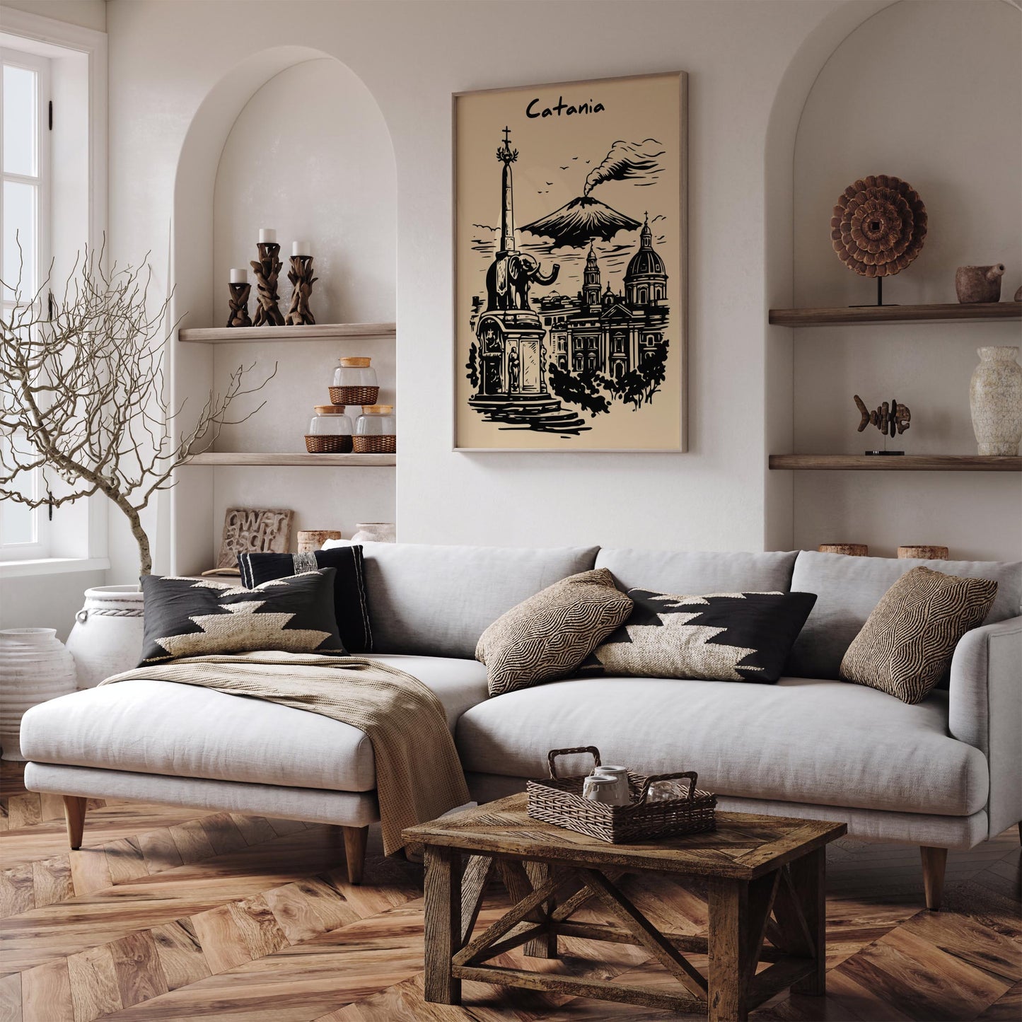 Catania Sicily Wall Art Print