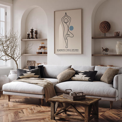 Yoga Wall Art Print – Yoga Lover Gift Idea Decor