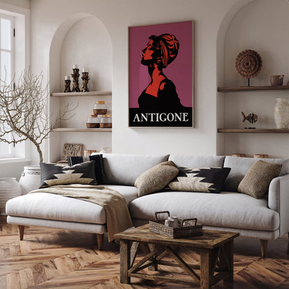 Antigone - Vintage Theater Poster Print