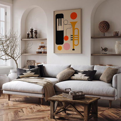 Modern Jazz Art Print - Music Poster 2025