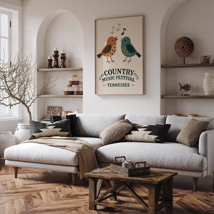 Country Music Festival Tennessee Art Print