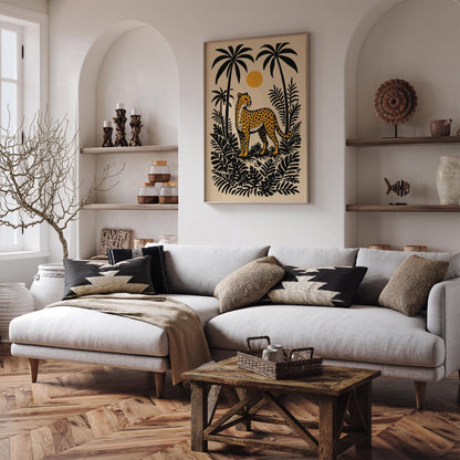 Cheetah in the Jungle Poster