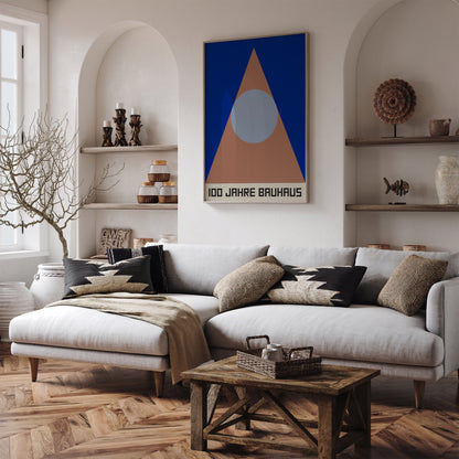 Geometric Bauhaus 100 Jahre Poster