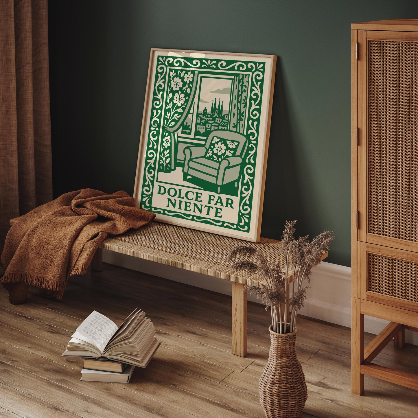Dolce Far Niente Quote Poster