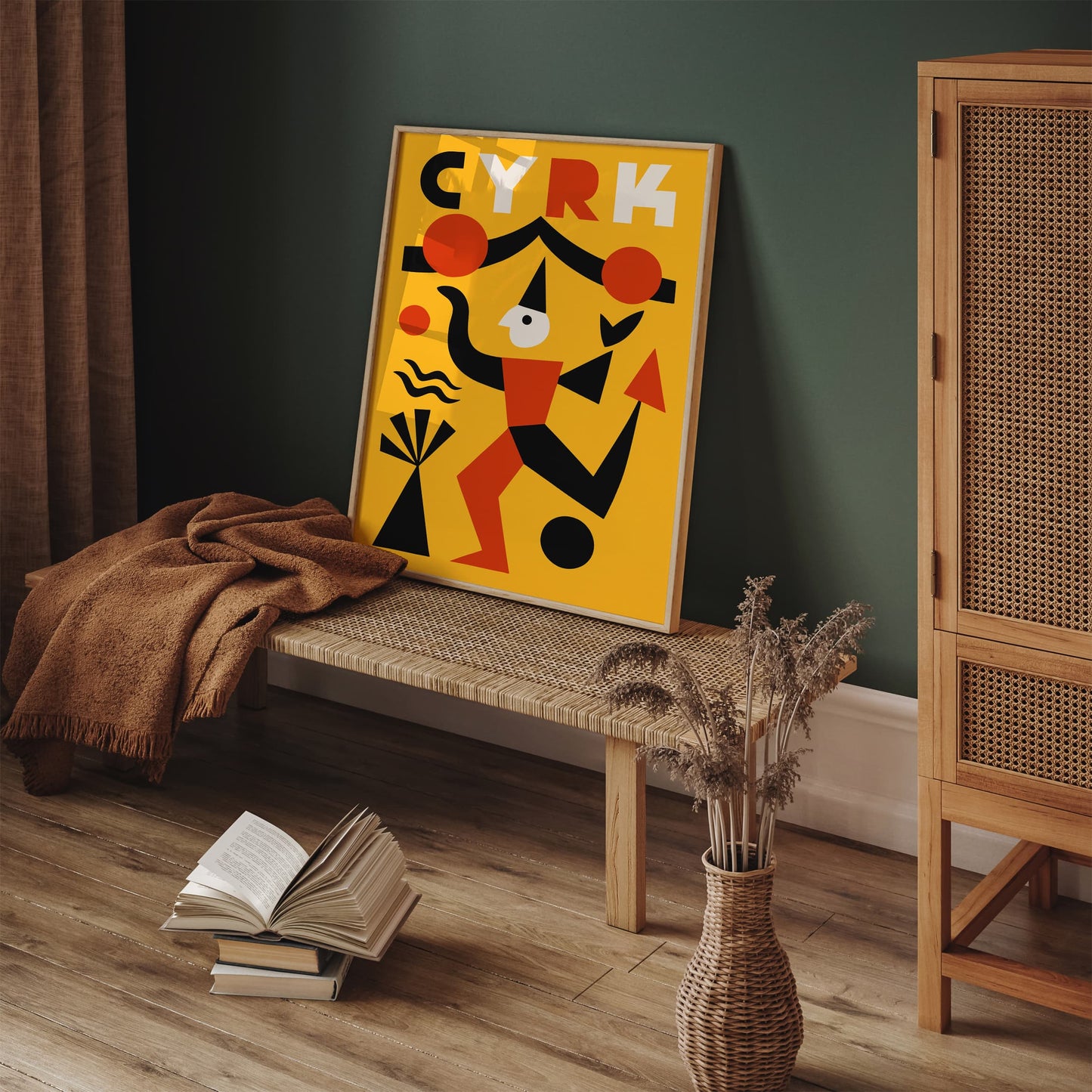 Cyrk Circus Festival Yellow Poster